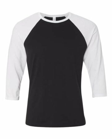 BELLA + CANVAS - Three-Quarter Sleeve Baseball Tee - 3200